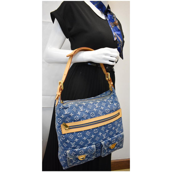 Louis Vuitton, Bags, Louis Vuitton Vintage Baggy Gm In Blue Denim