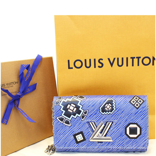 Louis Vuitton Aztec EPI Leather Twist Wallet on Chain Bag