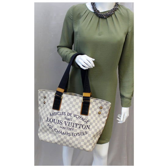 Louis Vuitton Limited Edition Canvas Beach Cabas PM Tote (SHF