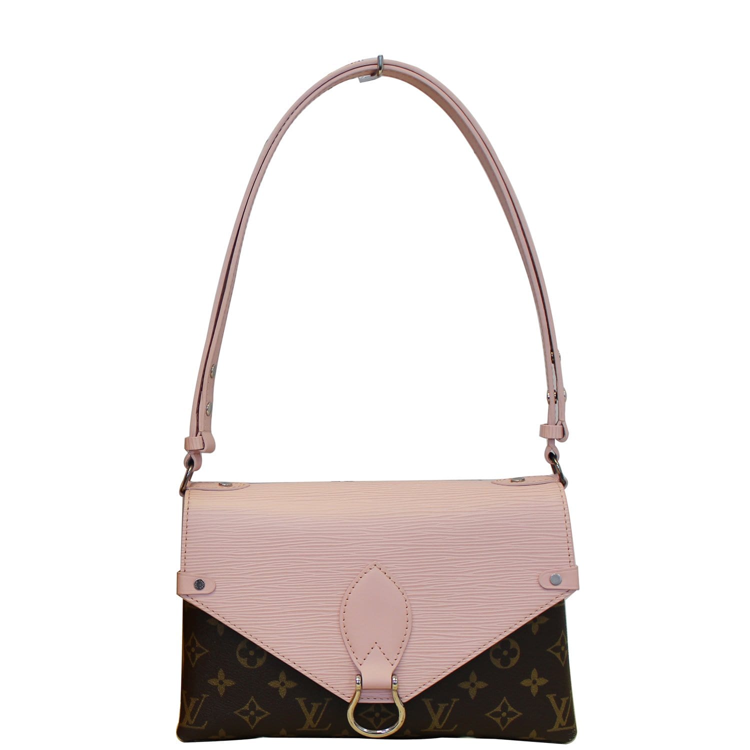 LOUIS VUITTON SAINT MICHEL MONOGRAM EPI SHOULDER BAG ROSE  BALLERINE-DD5580-SOLD 