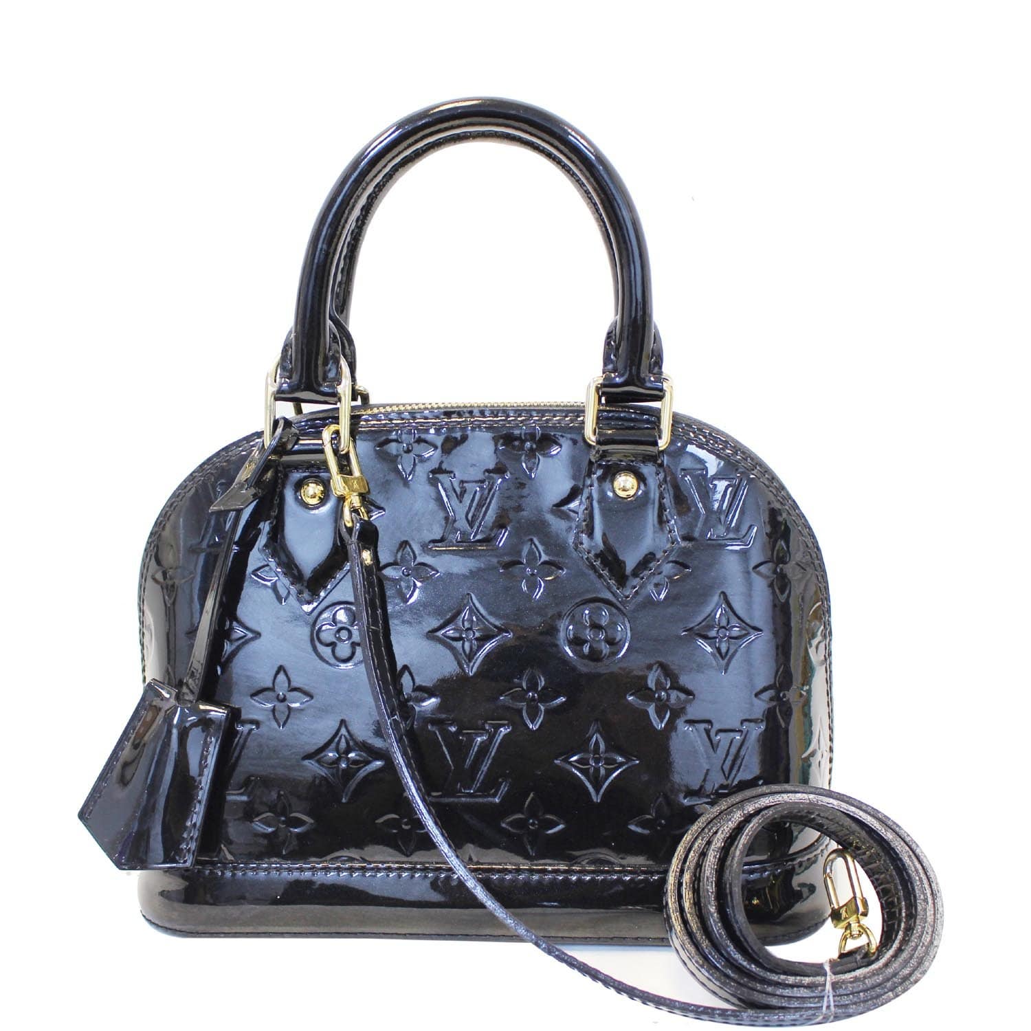 Louis Vuitton Vintage - Vernis Alma BB Handbag Bag - Black