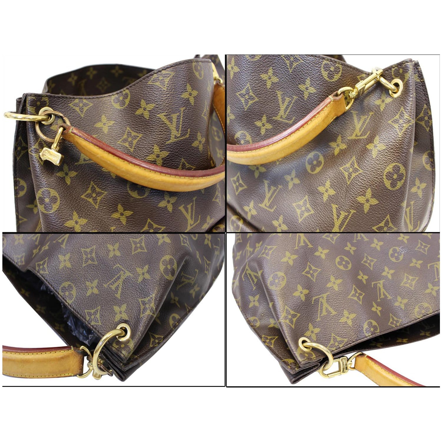 LOUIS VUITTON Metis Monogram Canvas Hobo Shoulder Bag Brown-US