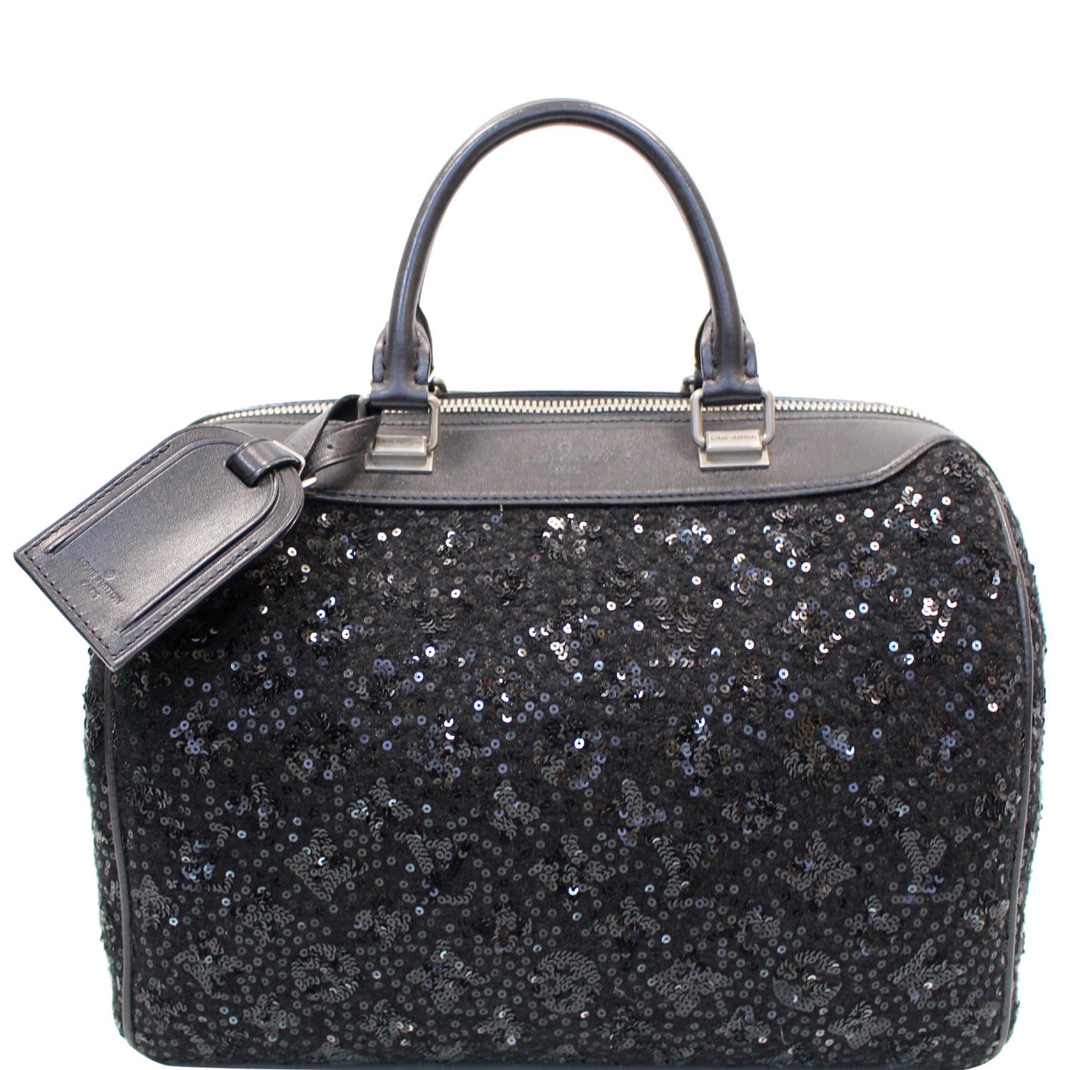 Louis Vuitton Black RARE Sequin Limited Edition Sunshine Express