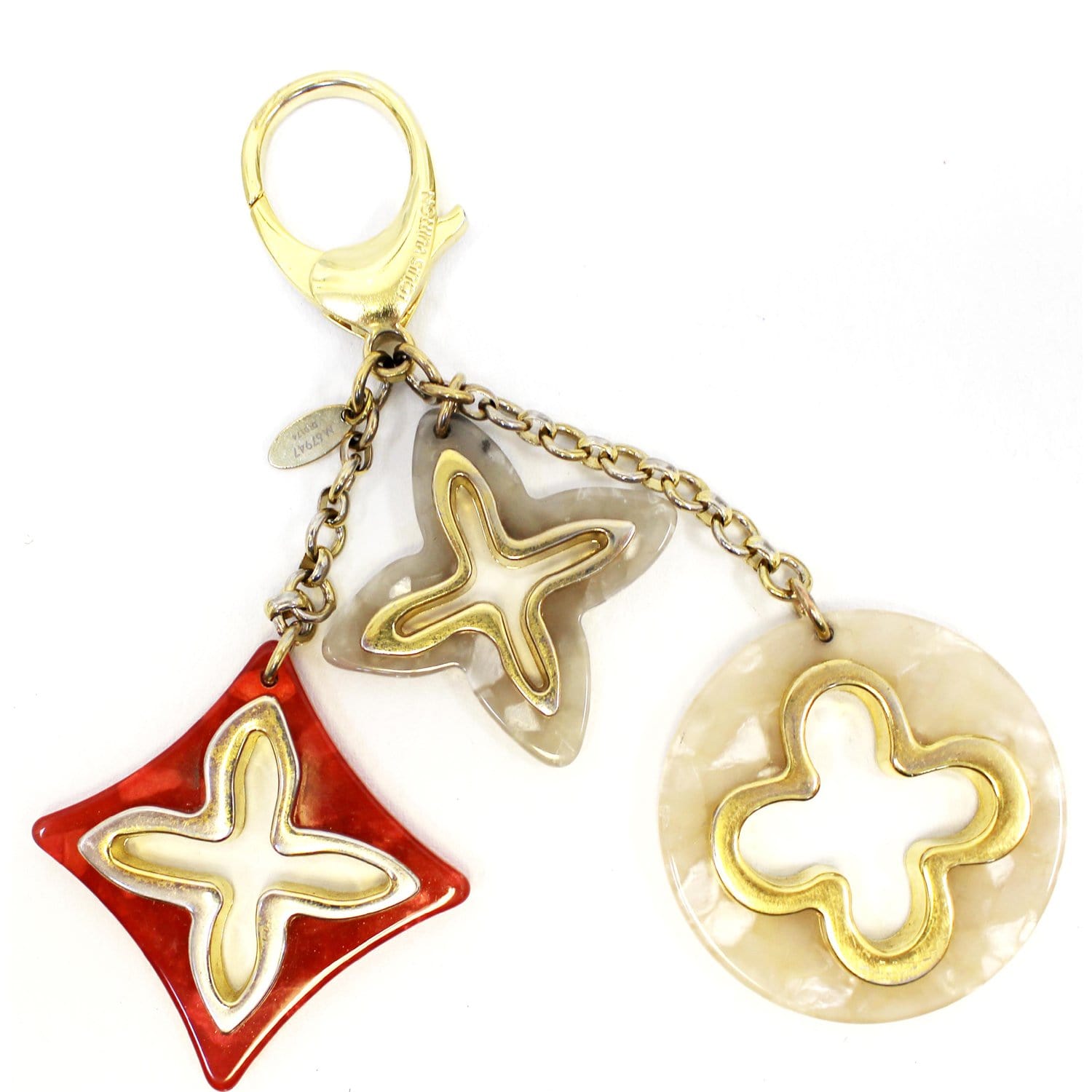 LOUIS VUITTON Insolence Key Holder and Bag Charm-US