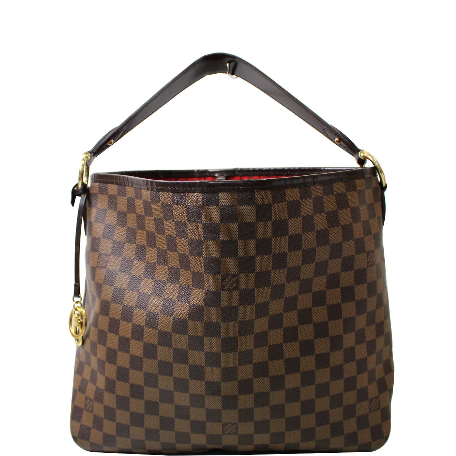 Louis Vuitton Delightful MM NM Damier Ebene Bag Brown