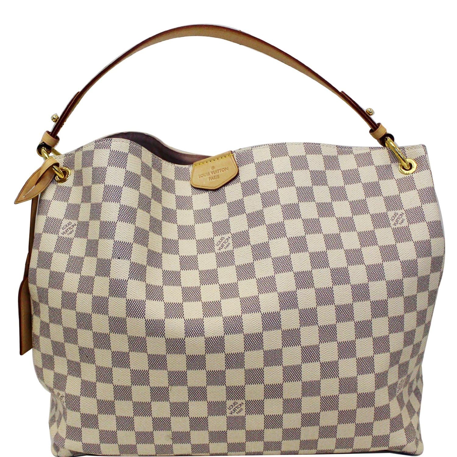 Graceful MM Damier Azur – Keeks Designer Handbags