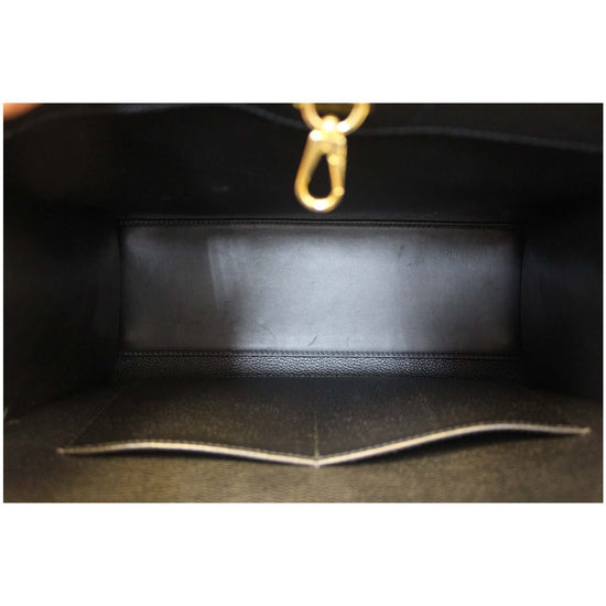 Louis Vuitton - Authenticated City Steamer Handbag - Leather Black Plain For Woman, Never Worn