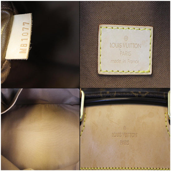 1002. Louis Vuitton Eole 60 Monogram Canvas Rolling Duffle Bag