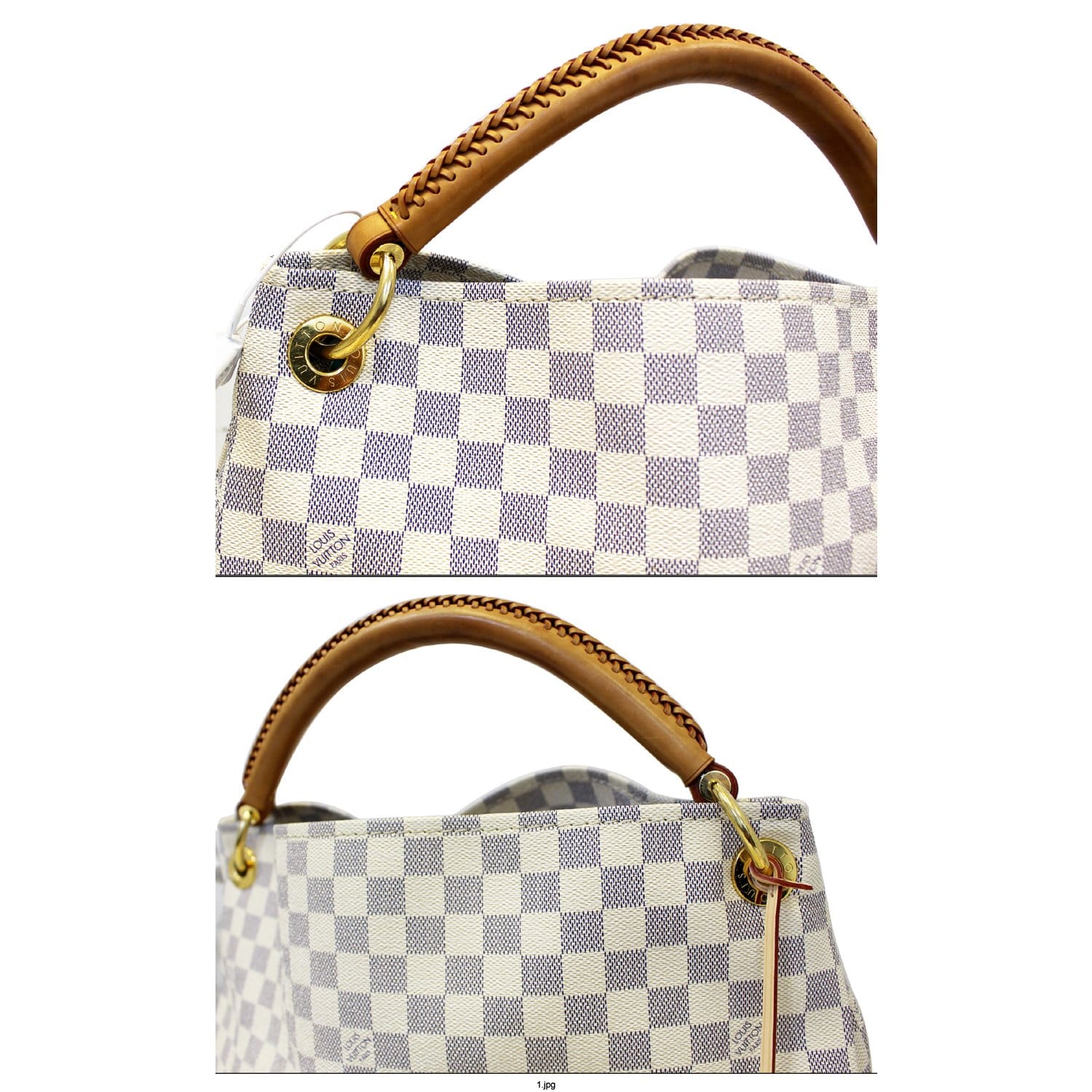 Louis Vuitton Damier Azur Canvas Noe BB Bag - Yoogi's Closet