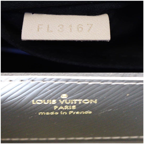 Black Beauty LV Handle Bag Dutton **Flaw**