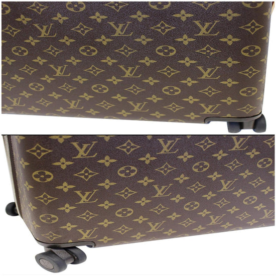 Horizon 55 Suitcase - Luxury Monogram Macassar Canvas Brown