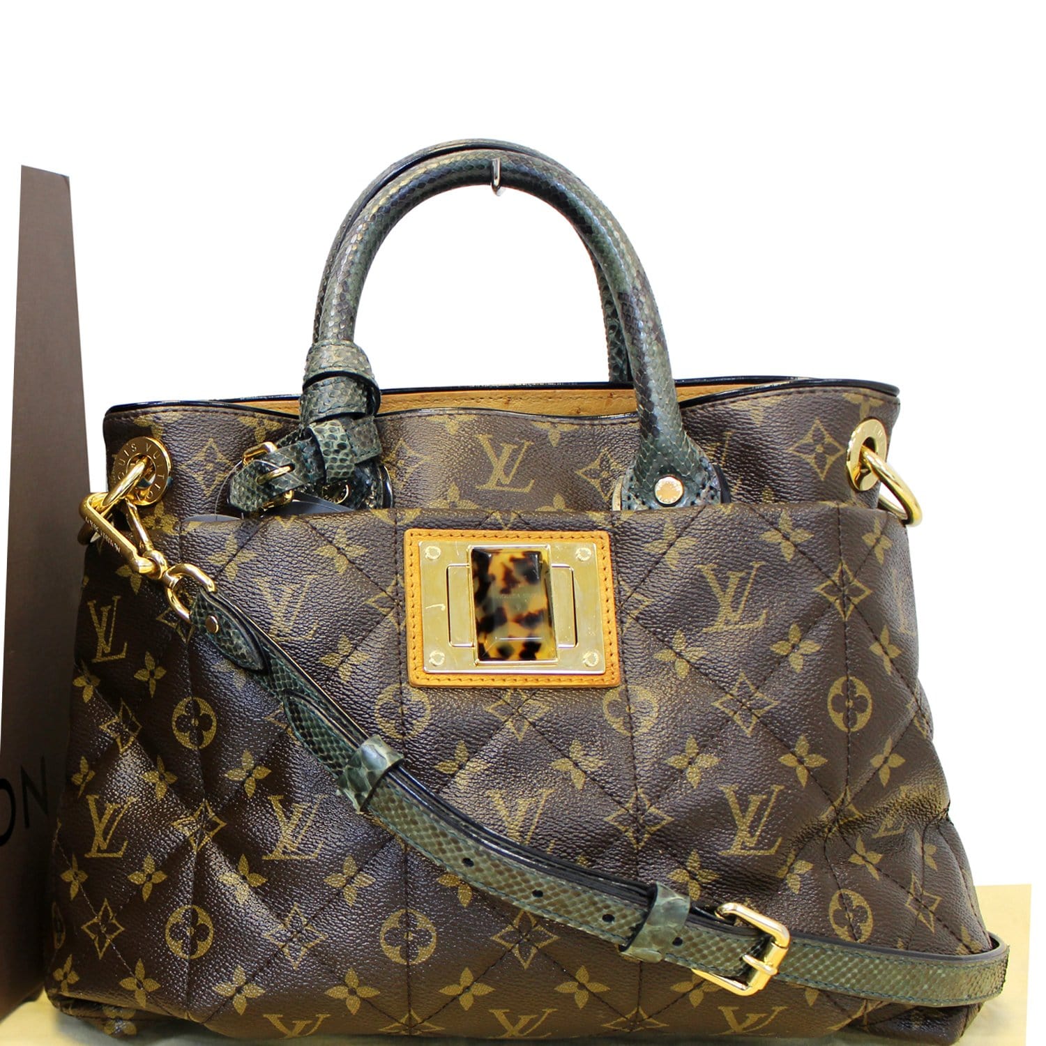 Louis Vuitton, Bags, Rare Louis Vuitton Artsy Mm Python Handle Exotique