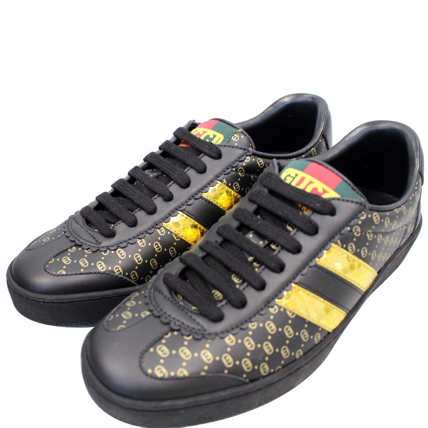 GUCCI Dapper Dan G74 Sneakers Black 536877 US 6