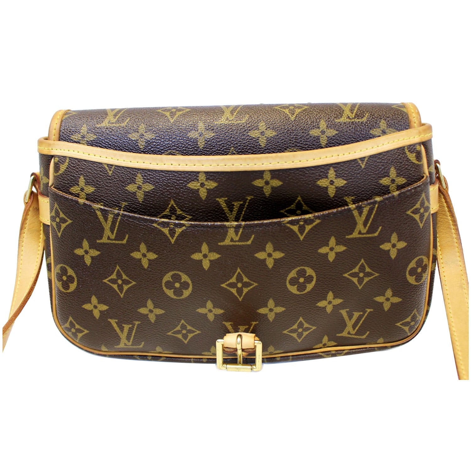 LOUIS VUITTON Sologne Monogram Canvas Shoulder Crossbody Bag Brown-US