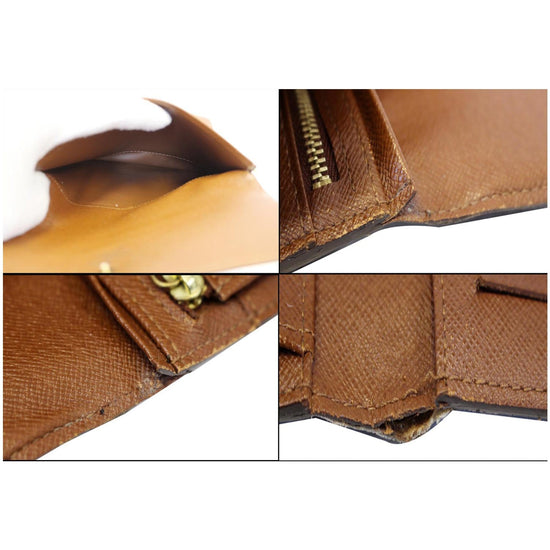 Louis Vuitton Brown Monogram Coated Canvas Alexandra Wallet at