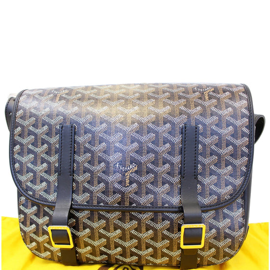 Goyard Grey Ine Canvas Belvedere Mm in Grey