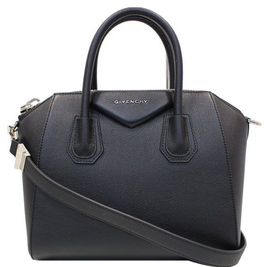 Givenchy Antigona Leather Handle Bag - Black Handle Bags, Handbags -  GIV180269