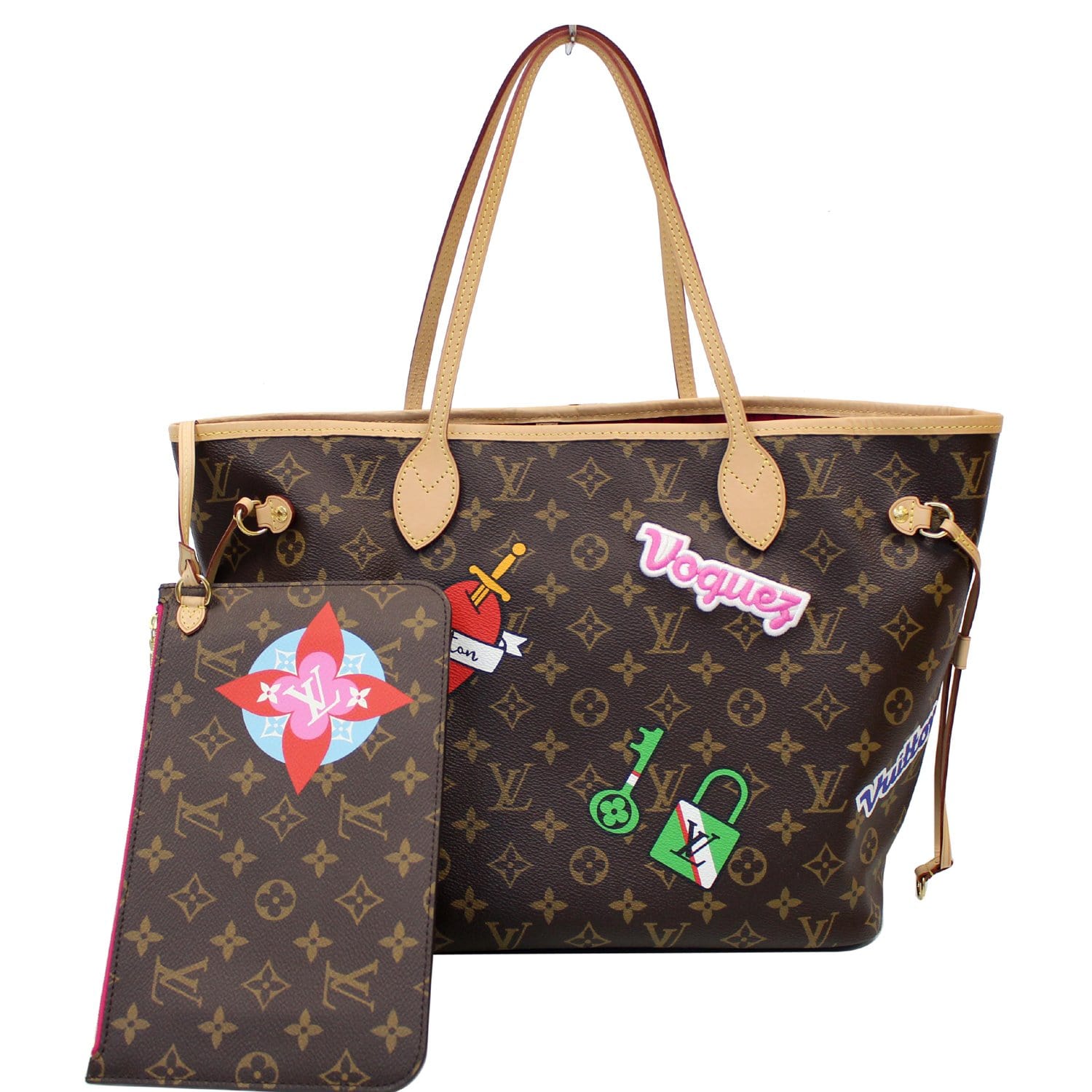 Louis Vuitton Stories Neverfull MM Monogram Canvas Bag