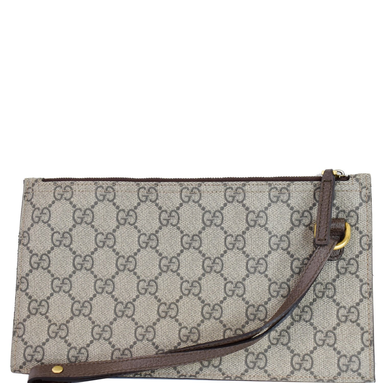 Gucci #574841 Ophidia GG Supreme Zip Top Wristlet Wallet, NWT