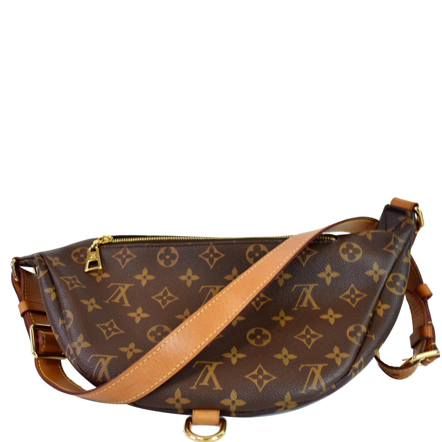 Louis Vuitton Bumbag Monogram Brown in Coated Canvas with Gold-tone - US