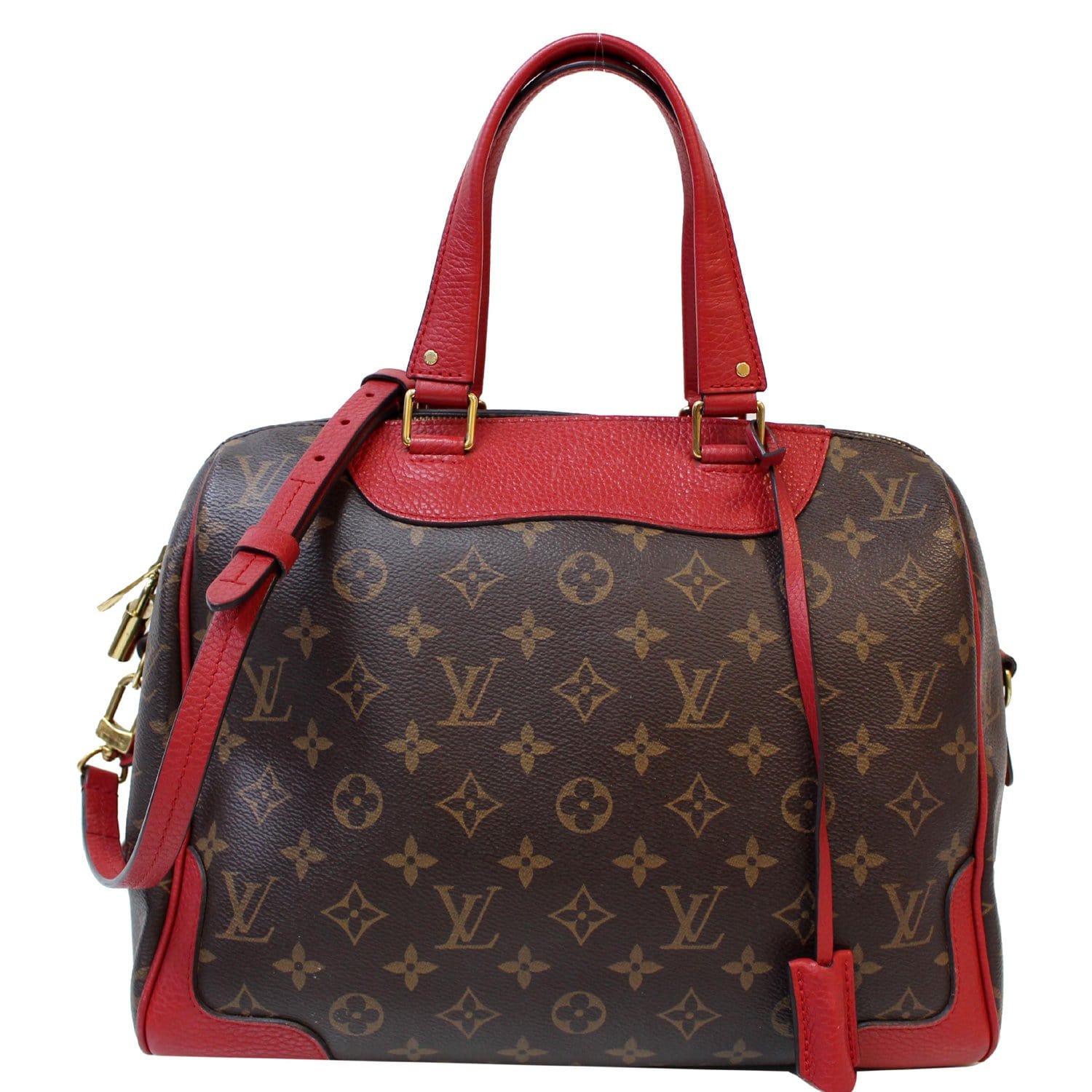 Louis Vuitton Monogram Vernis Rossmore Red Shoulder Bag – Trésor