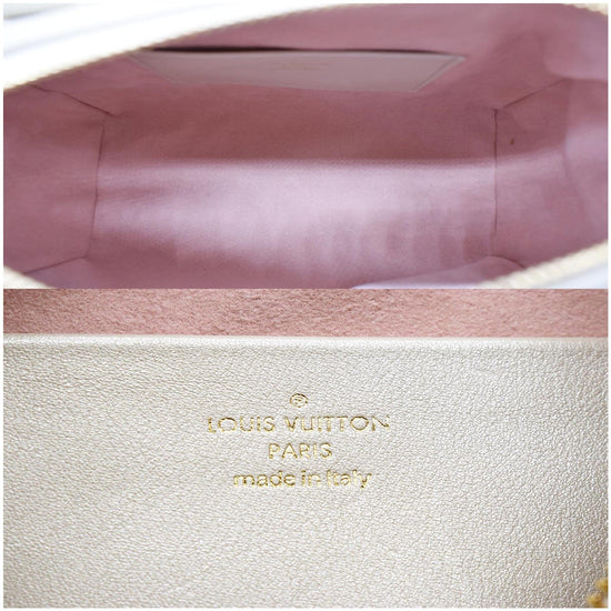 M58631 Louis Vuitton Embossed Lambskin Speedy Bandoulière 22