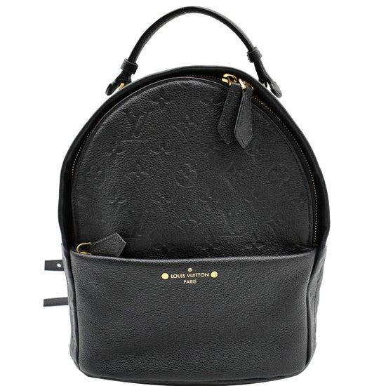 Black Louis Vuitton Monogram Empreinte Sorbonne Backpack