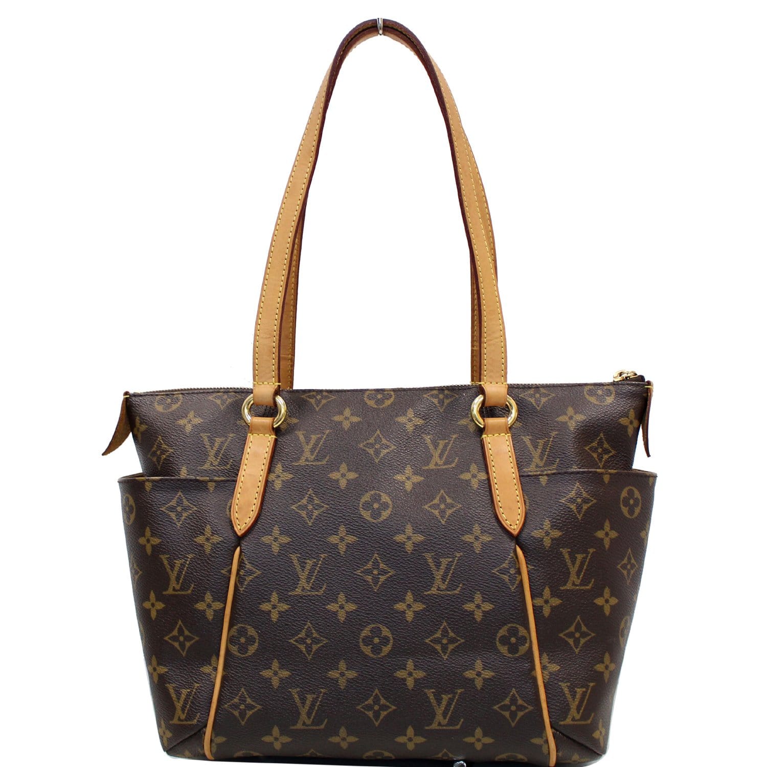 Louis Vuitton Utility Side Bag Shoulder Bag PVC Coated Canvas Monogram