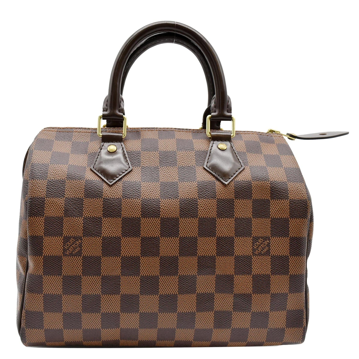 Speedy doctor 25 leather handbag Louis Vuitton Brown in Leather - 29473073