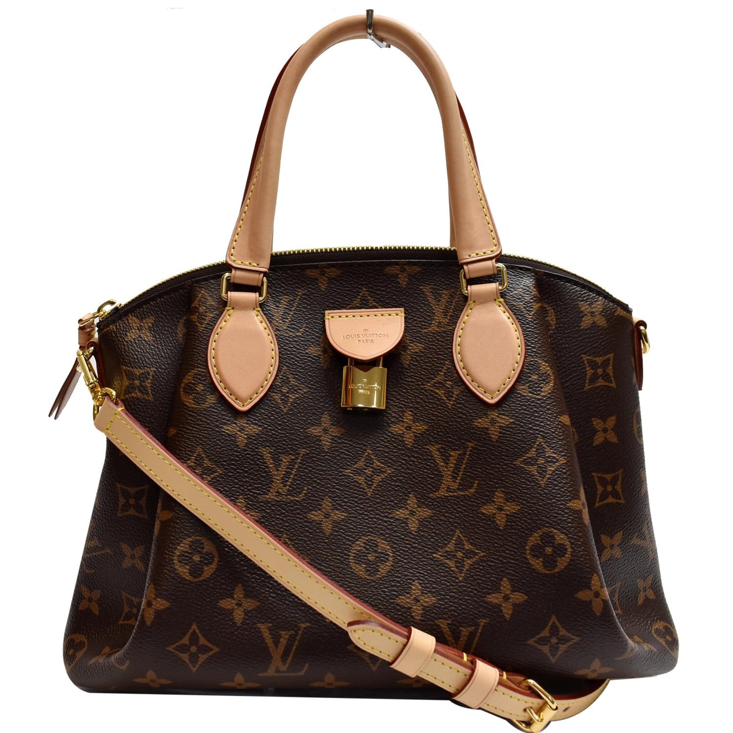 Louis Vuitton Rivoli Bag MM Brown Canvas, NEW 14"X 10"X  7"/36 x 26 x 19 cmLHW