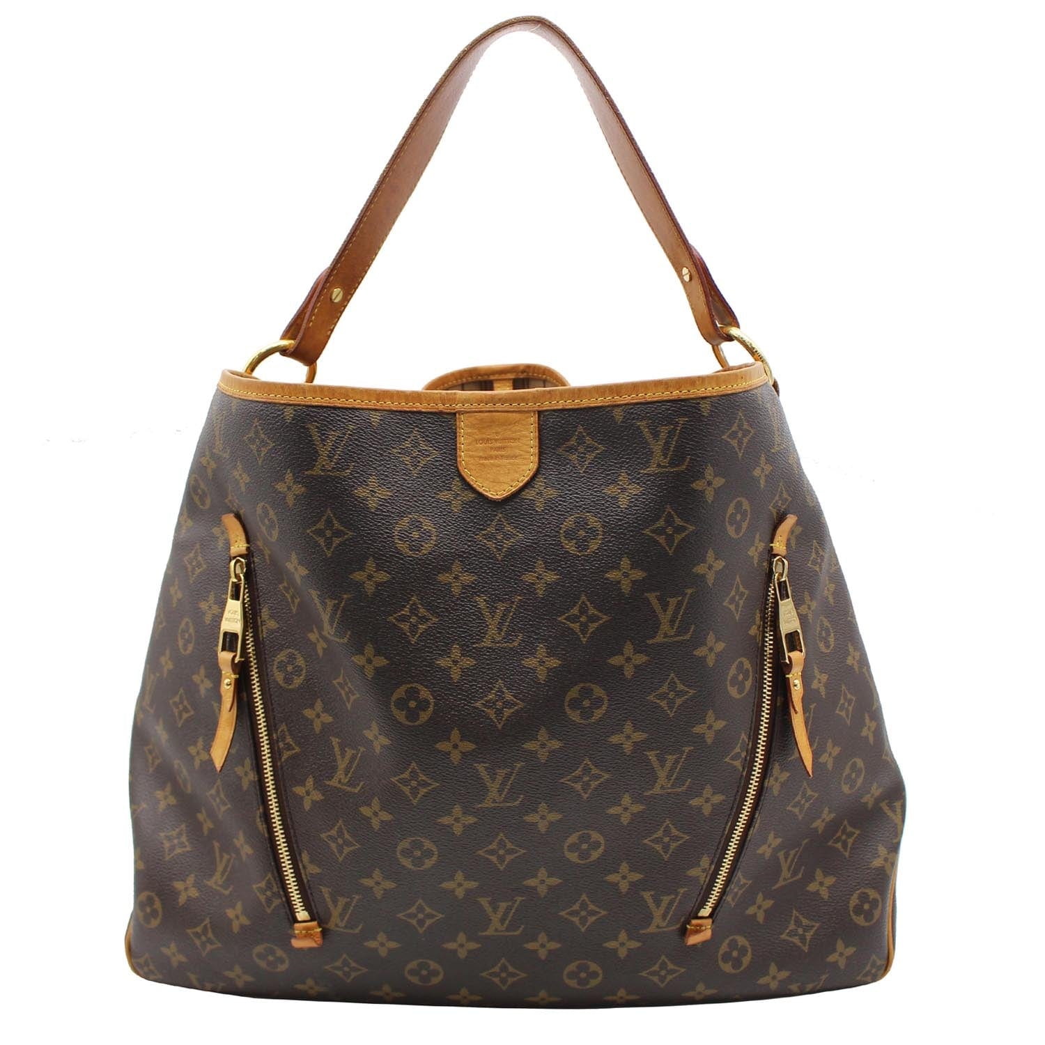 Delightful leather handbag Louis Vuitton Brown in Leather - 32623088