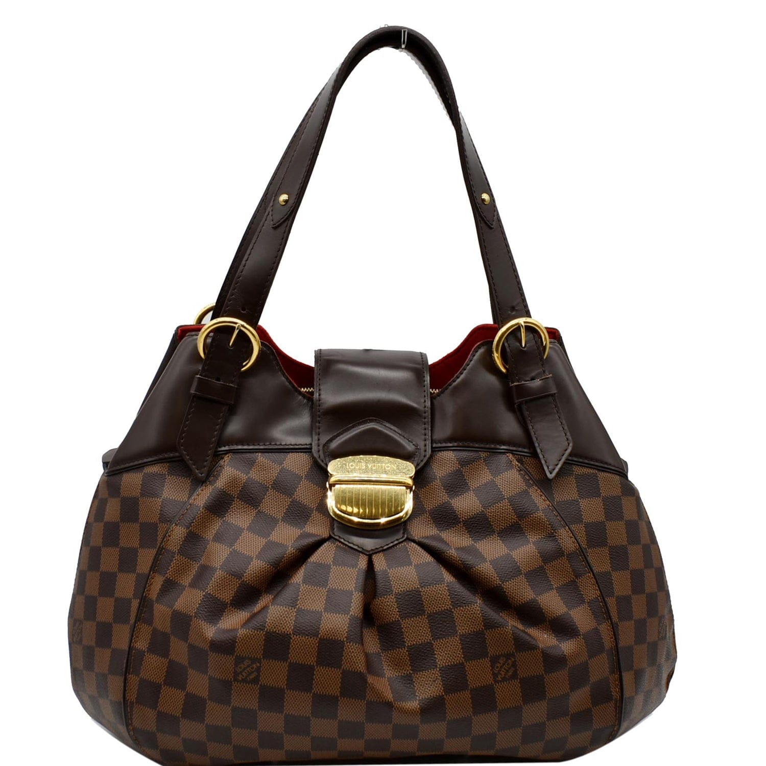 Louis Vuitton Damier Ebene Sistina PM - Brown Shoulder Bags