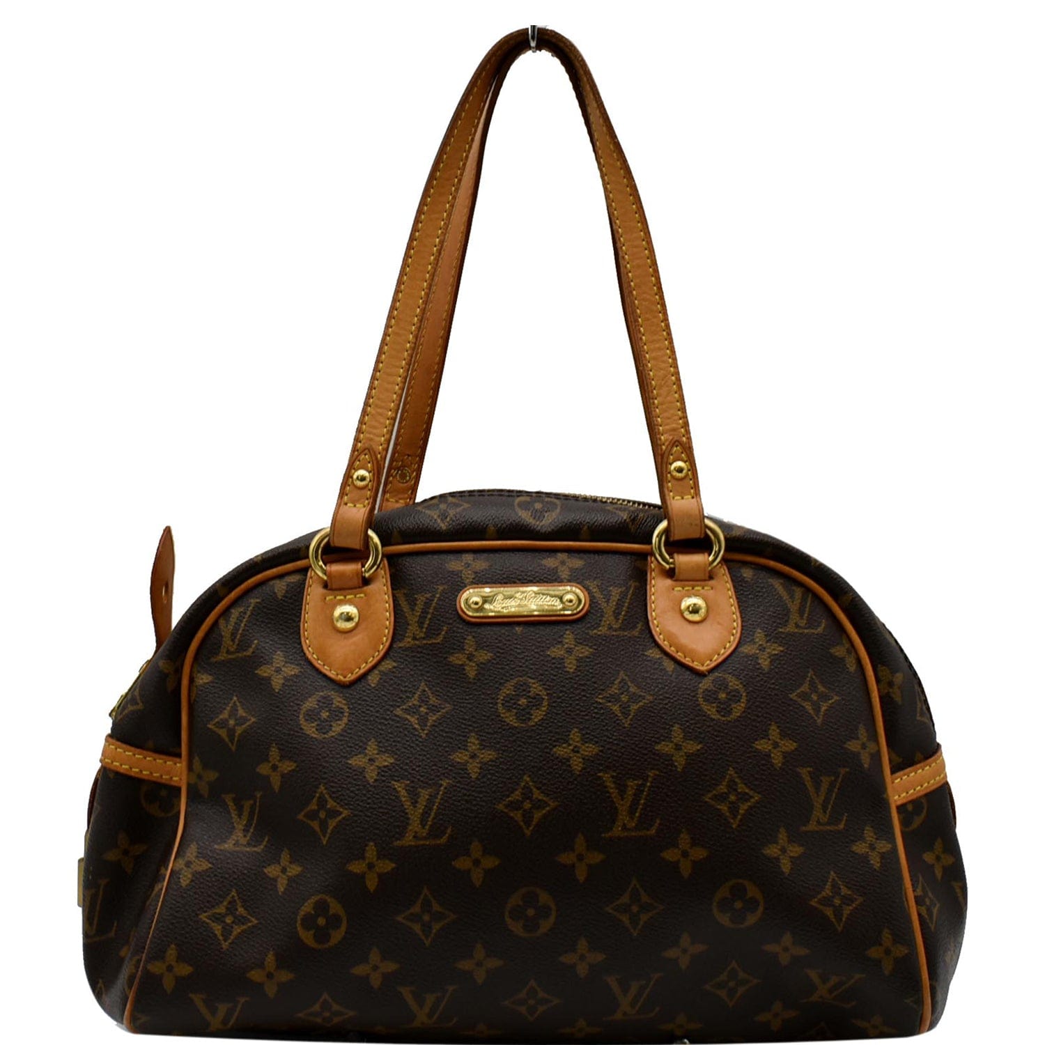 Louis Vuitton Tivoli PM bag, Monogram Canvas. Brown Cloth ref