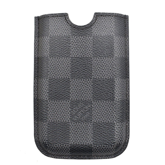 Louis Vuitton Black Damier Graphite iPhone 3G Case or Card