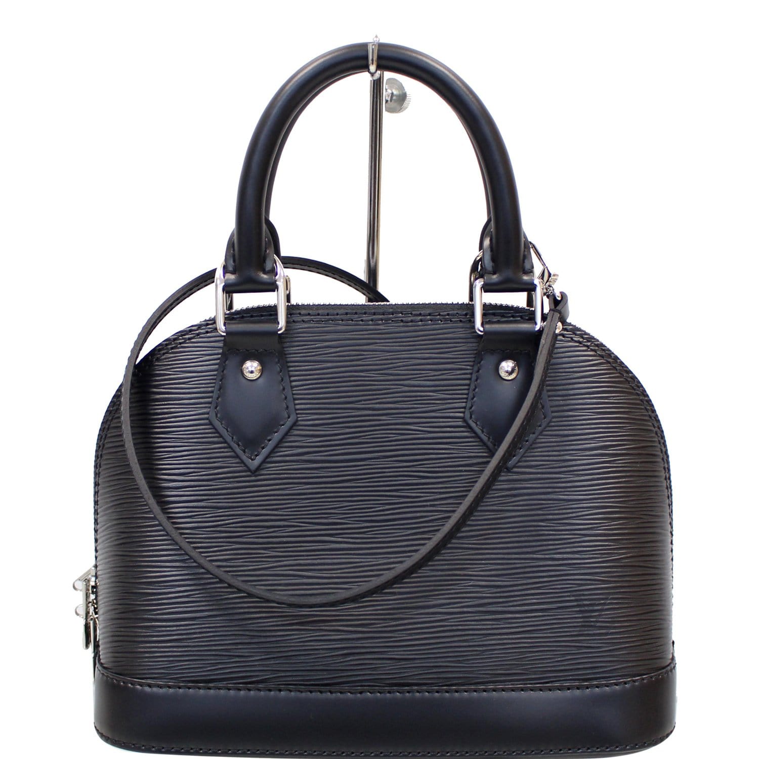 Louis Vuitton Black Epi Leather Alma BB Bag Louis Vuitton