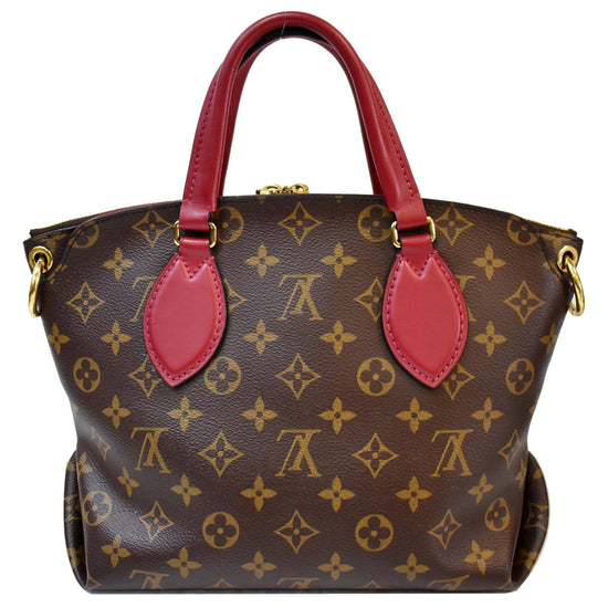 Louis Vuitton Flower Zipped Tote Monogram PM Lie de Vin in Coated  Canvas/Calf Leather with Gold-tone - US