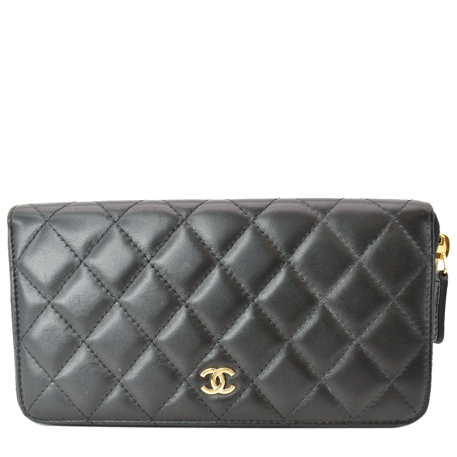 vintage chanel quilted wallet