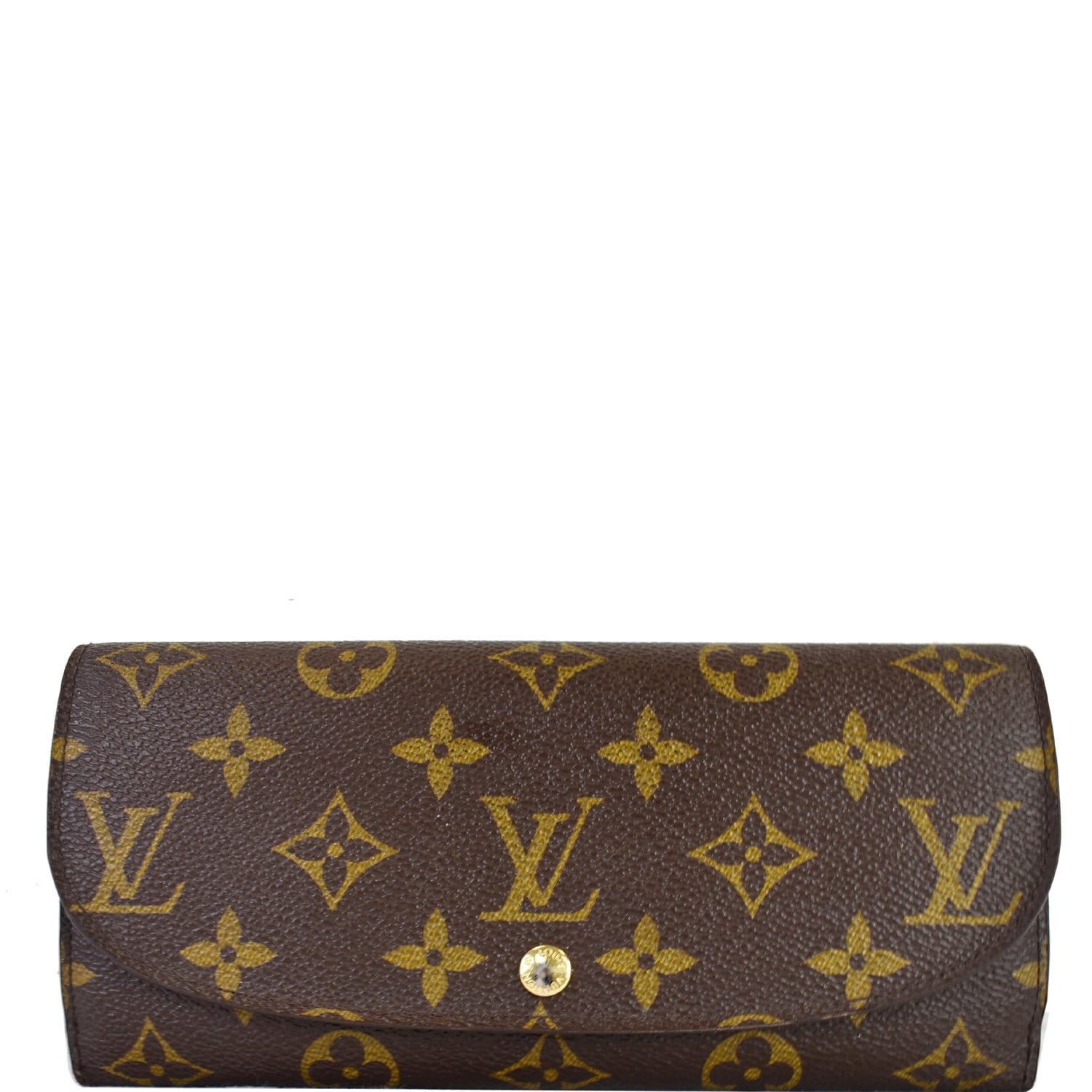 Designer Women's Wallet in Monogram Canvas Emilie