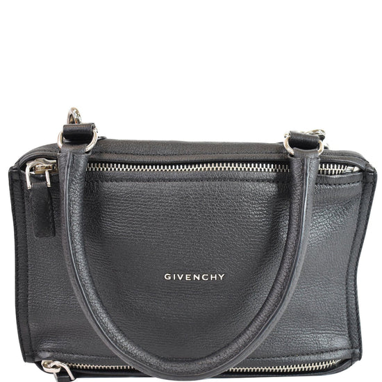 GIVENCHY - PANDORA SMALL PRINTED LEATHER SHOULDER BAG