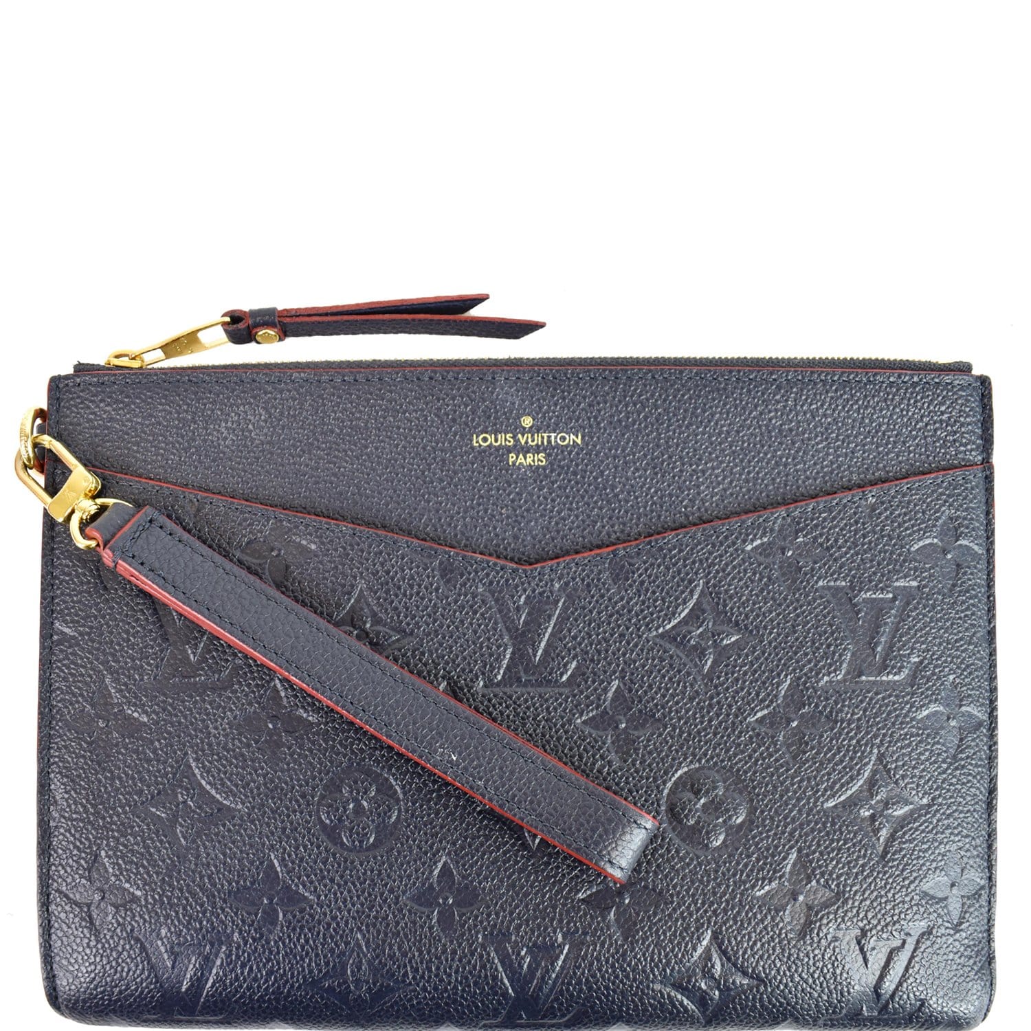 Clutch Bags Louis Vuitton LV Cosmetic Pouch Empreinte New