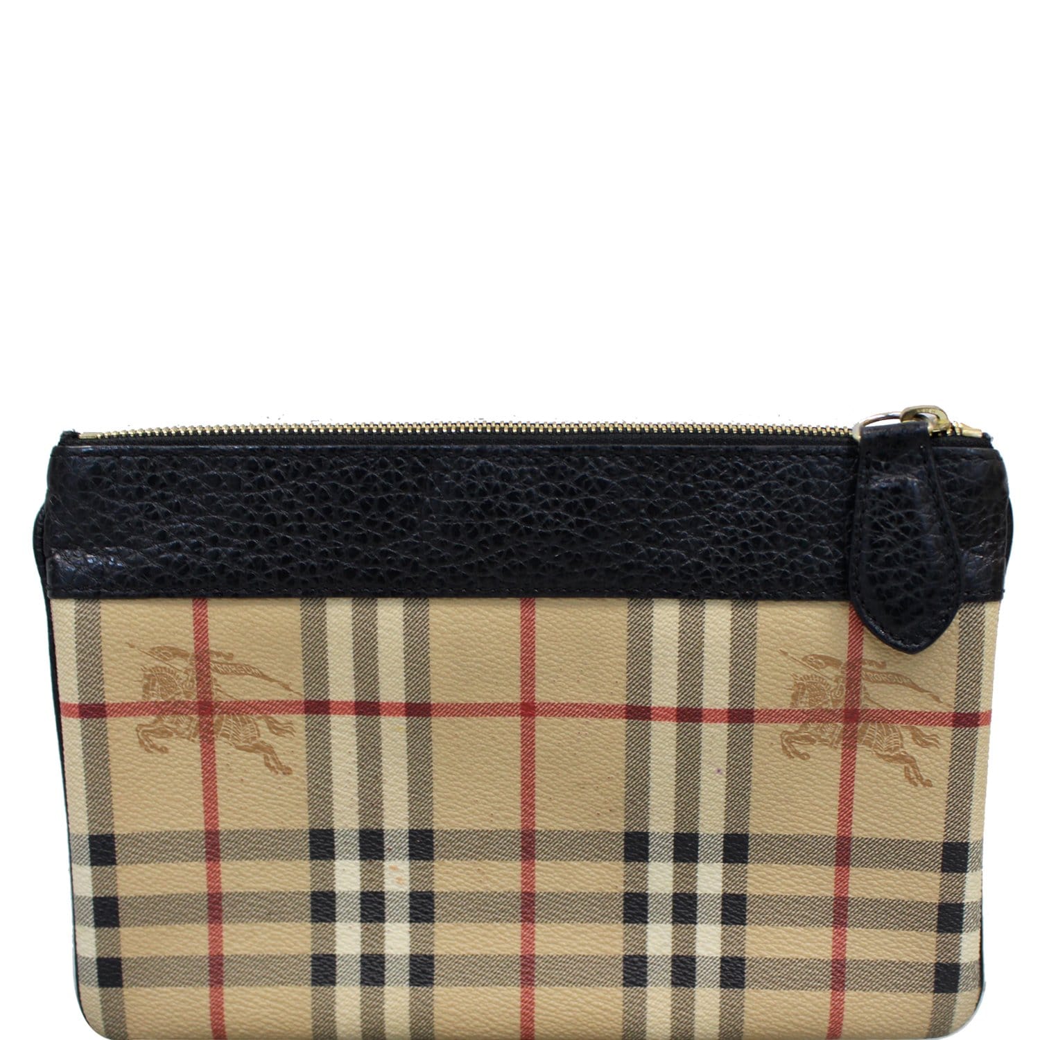 BURBERRY Long Wallet Zip Nova Plaid Beige Accessory for Unisex from Japan  Used