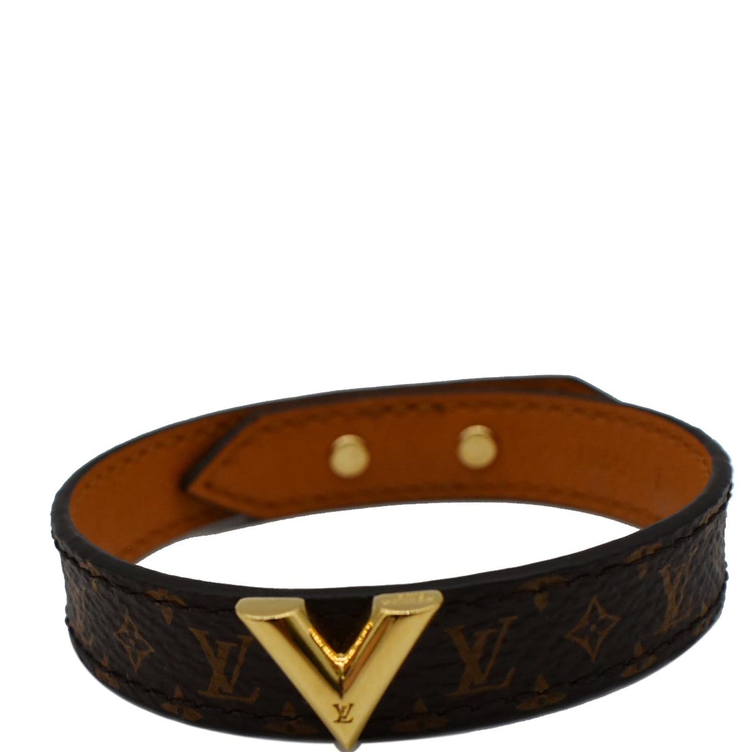 Louis Vuitton Monogram Canvas Vivienne Bracelet Size 17 - Yoogi's Closet