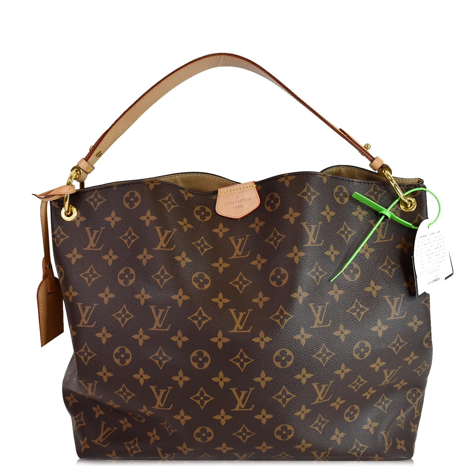 LOUIS VUITTON Shoulder Bag M93040 Sitadan Damier Jean Canvas Brown