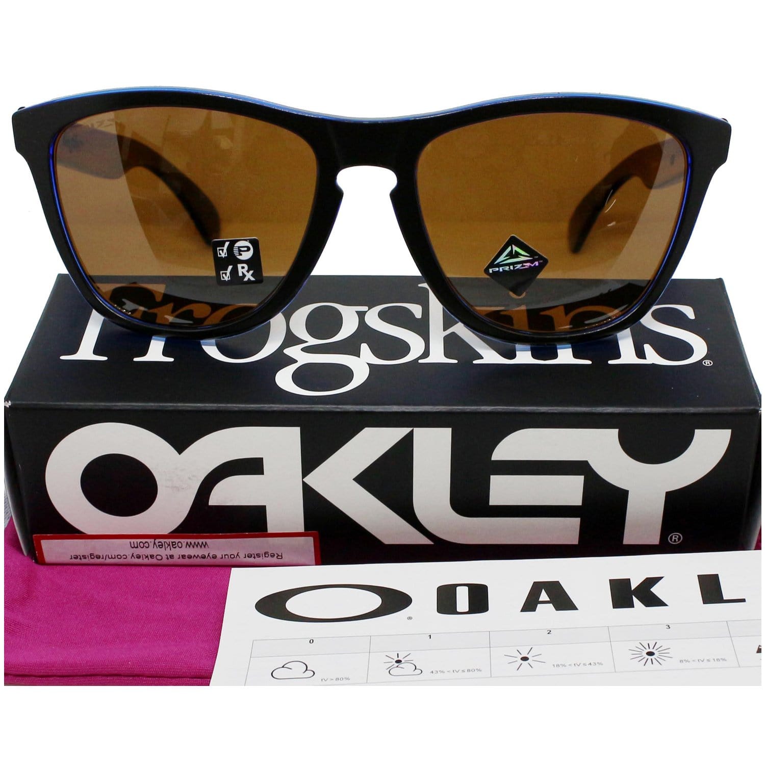 OO9013-H955 Frogskins Sunglasses Tungsten Polarized