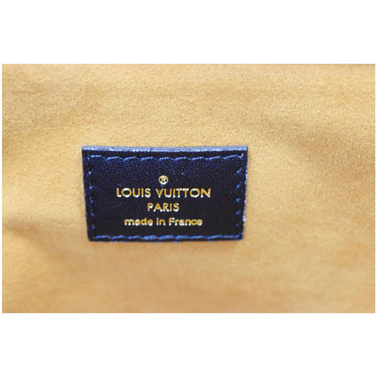 Louis Vuitton Coussin iPhone 12 Bumper Monogram Embossed Black in