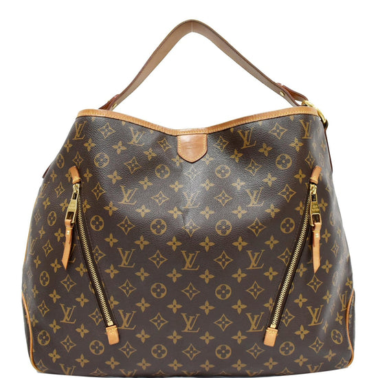 Louis+Vuitton+Delightful+Shoulder+Bag+GM+Brown+Canvas for sale