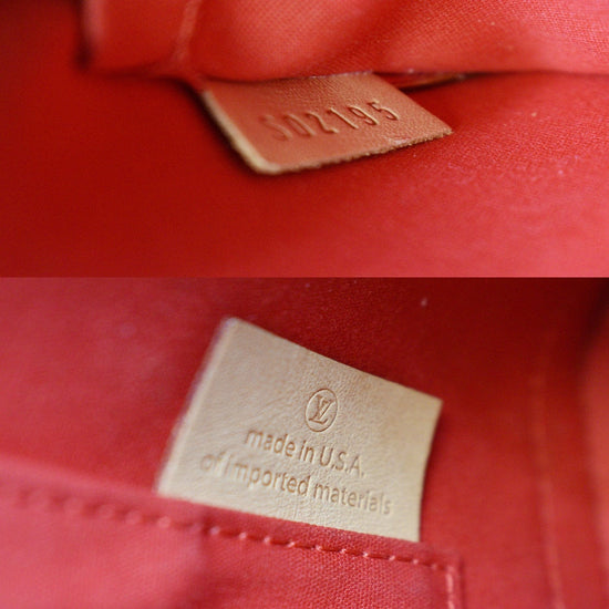 Silver Louis Vuitton Monogram Vernis Alma BB Satchel – Designer Revival