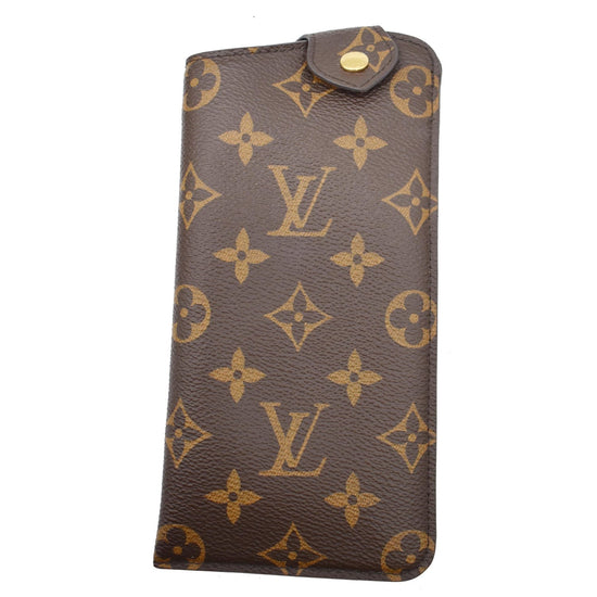 Economically Premi GM Sunglasses Case Monogram Other Canvas