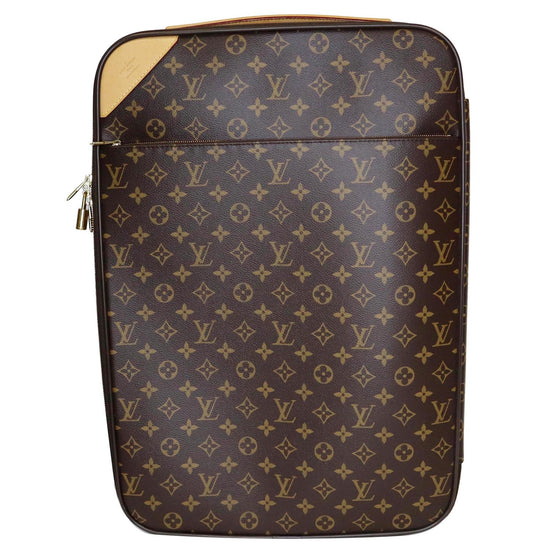 LOUIS VUITTON Monogram Pegase 55 Travel Bag Suitcase - MyDesignerly