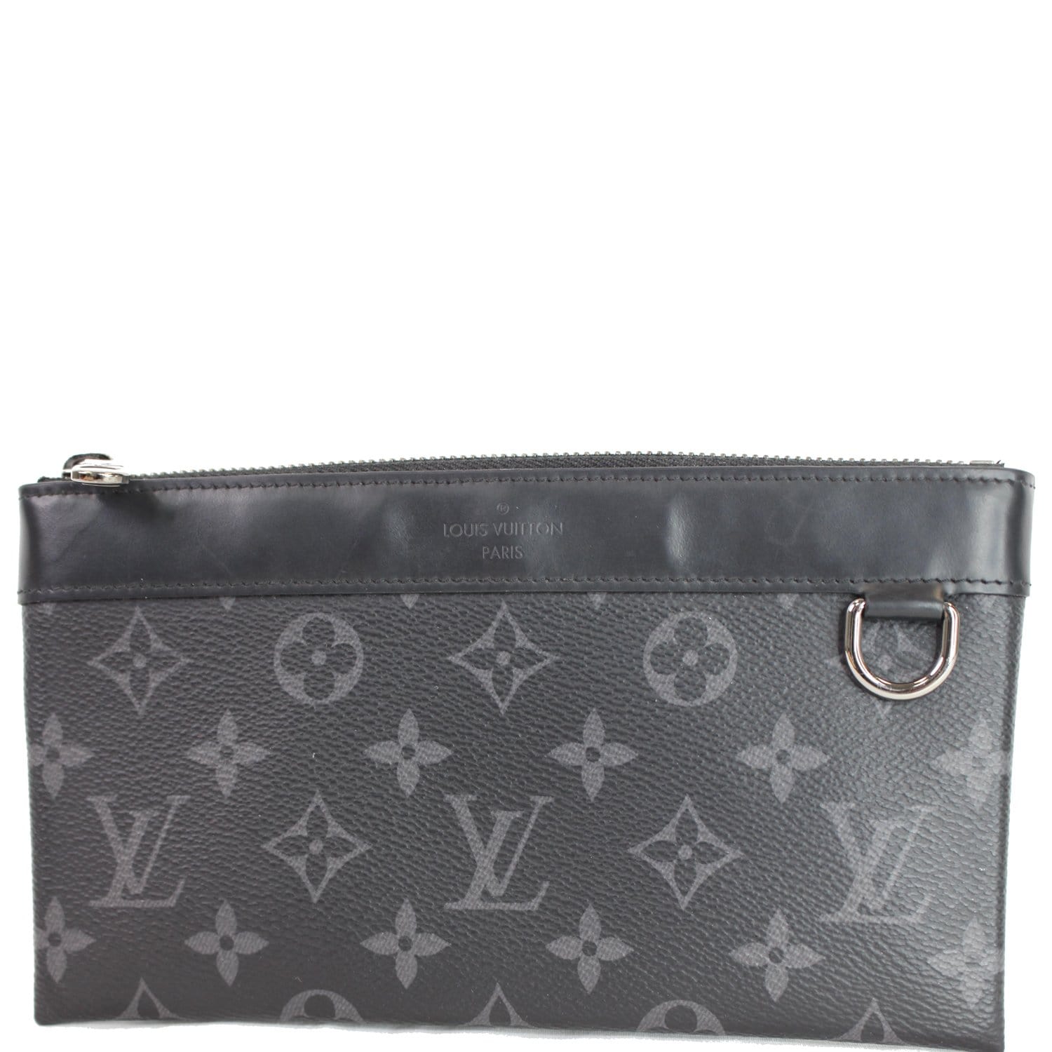 LOUIS VUITTON Discovery PM Monogram Eclipse Backpack Bag Black